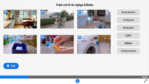 Screenshot af siden med opgave 4